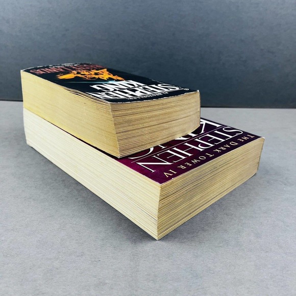 Dark Tower Book 3 & 4 Stephen King The Waste Land Wizard and Glass Paperback - Picture 9 of 13
